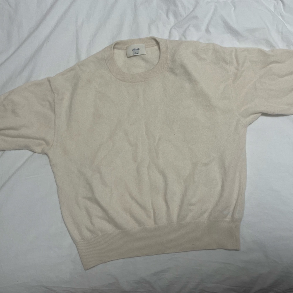 ARITZIA Wilfred cashmere crewneck sweater